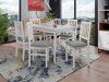 Eetkamerset Victorville 320 (Wit)