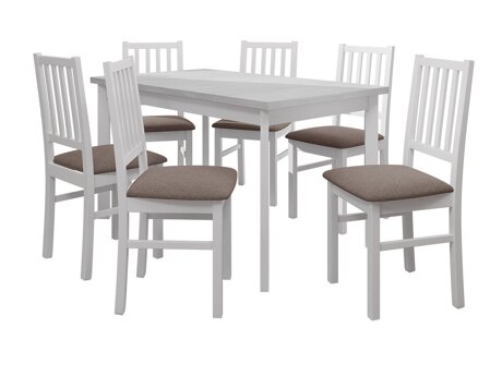 Eetkamerset Victorville 320 (Wit)