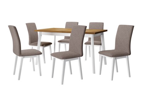 Spisestuesæt Victorville 322 (Hvid)