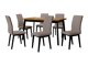 Spisestuesæt Victorville 322 (Sort)