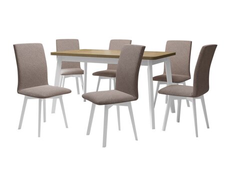 Eetkamerset Victorville 325 (Wit)
