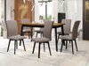 Spisestuesæt Victorville 324 (Sort)