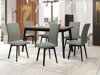 Spisestuesæt Victorville 325 (Sort)