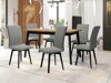 Spisestuesæt Victorville 326 (Sort)