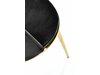 Stoel Houston 1327 (Zwart + Gouden)