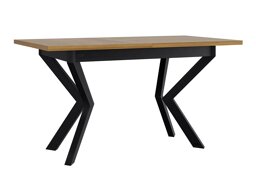 Table Victorville 328 (Noir + Grandson chêne)
