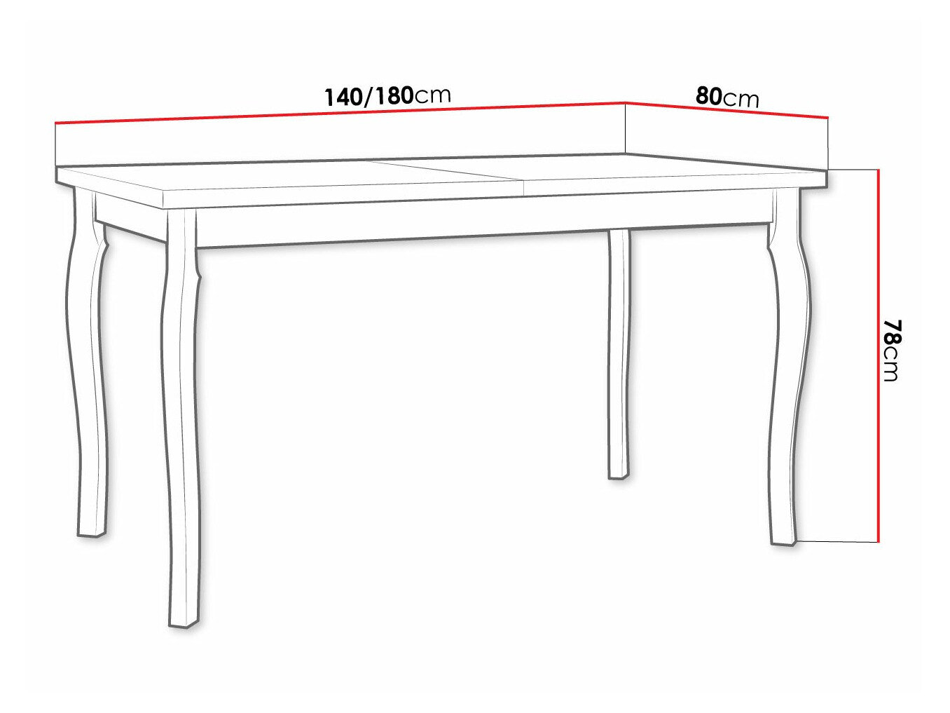 Bord Victorville 331 (Sonoma eg)
