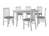 Eetkamerset Victorville 267 (Wit)