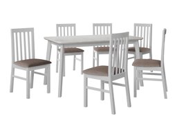 Salle à manger complète Victorville 267 (Blanc)