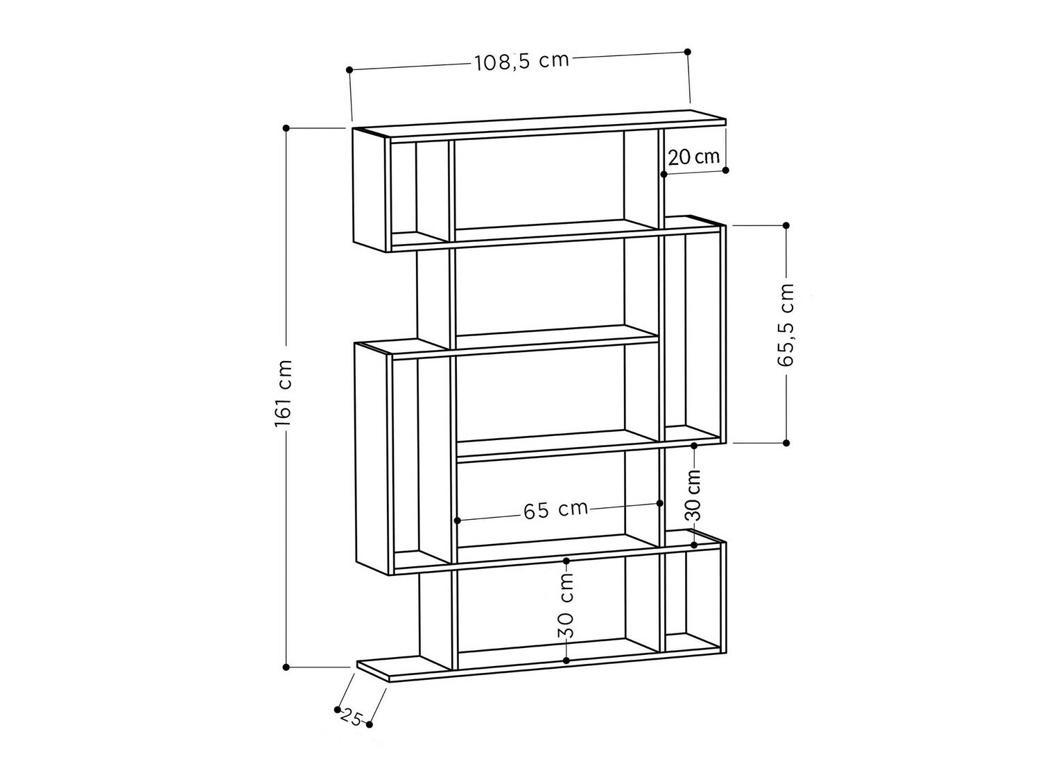 Raft Kailua 449 (Antracit + Stejar Sonoma)