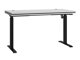 Hæve-sænkebord Tucson 170 (Lys grå + Mat sort)