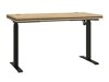 In hoogte verstelbaar bureau Tucson 170 (Artisan eiken + Matzwart)