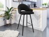 Barkruk Jackson 103 (Zwart + Magic Velvet 2219)