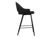Barkruk Jackson 103 (Zwart + Magic Velvet 2219)