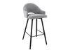 Barkruk Jackson 103 (Zwart + Magic Velvet 2240)