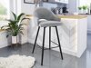 Barkruk Jackson 103 (Zwart + Magic Velvet 2240)
