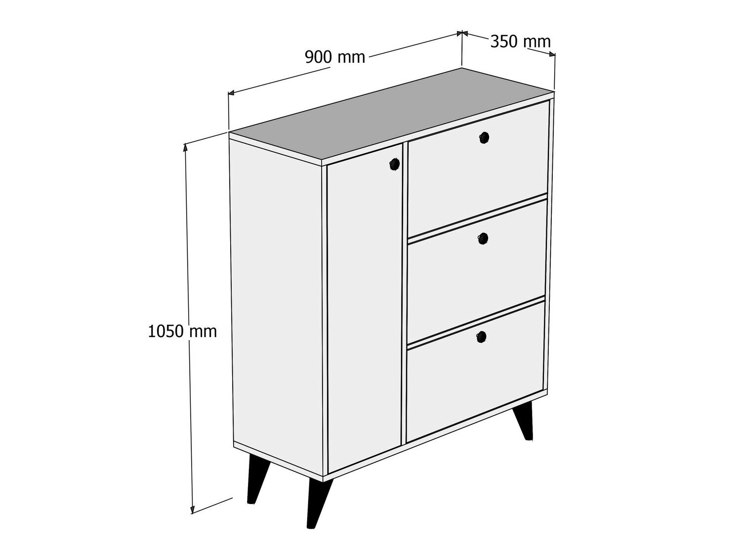 Raft pantof Kailua 540 (Stejar)
