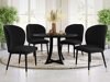 Stoel Jackson 104 (Zwart + Magic Velvet 2219)