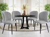 Stoel Jackson 104 (Zwart + Magic Velvet 2240)