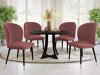 Stoel Jackson 104 (Zwart + Magic Velvet 2258)