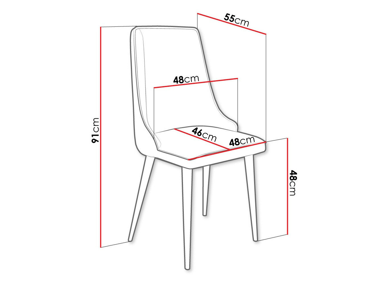 Stol Jackson 106 (Sort + Magic Velvet 2209)