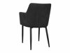 Stoel Jackson 108 (Zwart + Magic Velvet 2219)