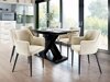 Stoel Jackson 108 (Zwart + Magic Velvet 2250)