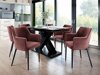 Stoel Jackson 108 (Zwart + Magic Velvet 2258)