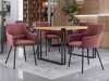 Stoel Jackson 109 (Zwart + Magic Velvet 2258)