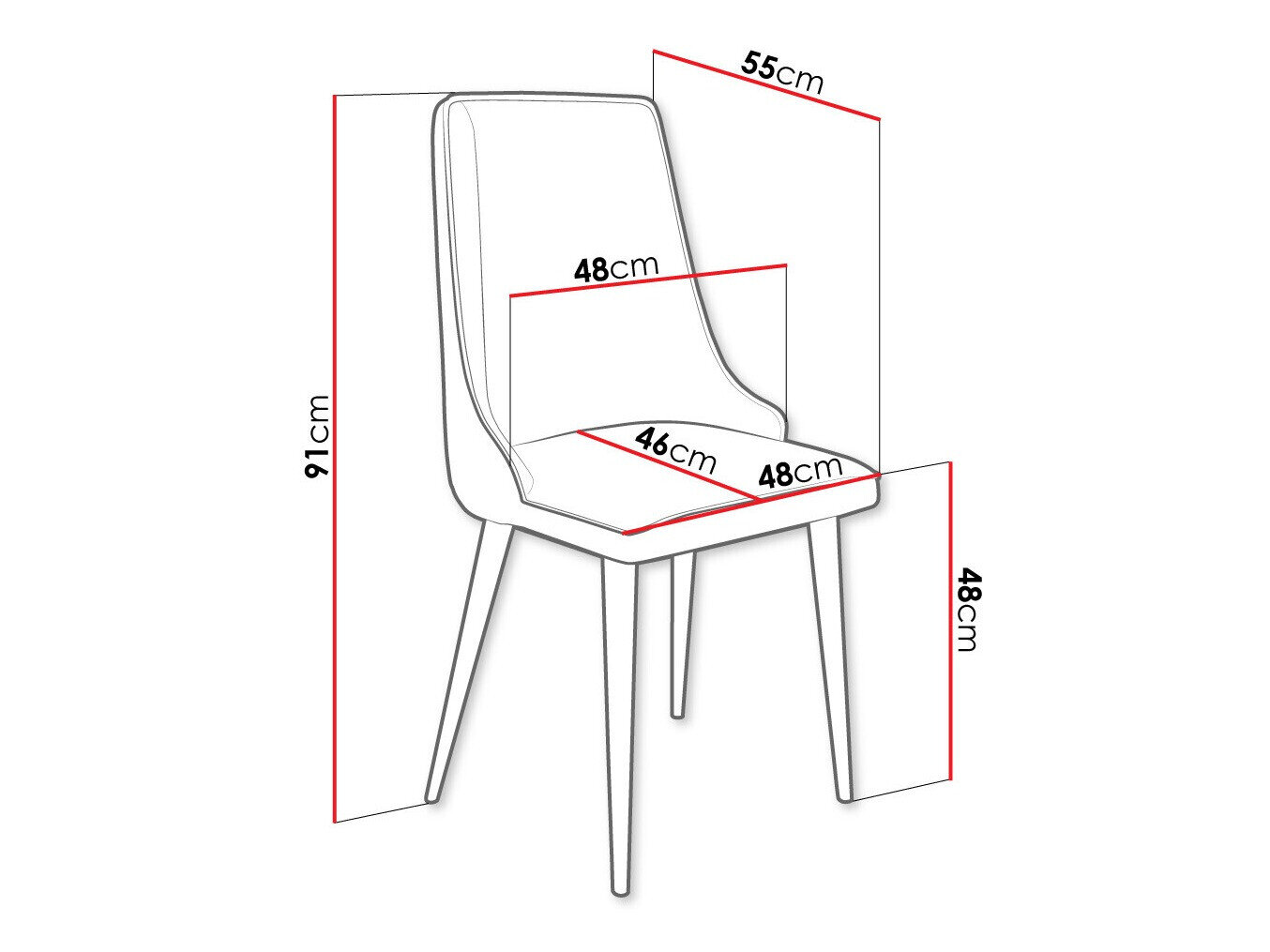 Stol Jackson 106 (Sort + Magic Velvet 2219)
