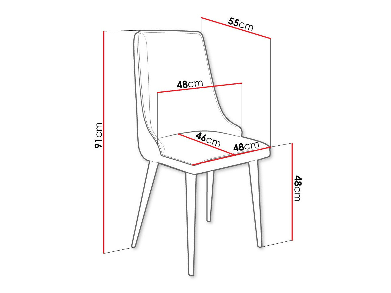 Stol Jackson 106 (Sort + Magic Velvet 2258)