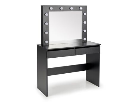 Schminktisch Houston Gaudium (Schwarz)