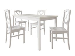 Eetkamerset Victorville 286 (Wit)