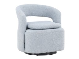 Fauteuil Dallas 3170 (Lichtblauw + Zwart)