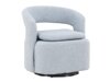 Fauteuil Dallas 3170 (Lichtblauw + Zwart)