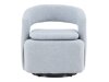 Fauteuil Dallas 3170 (Lichtblauw + Zwart)