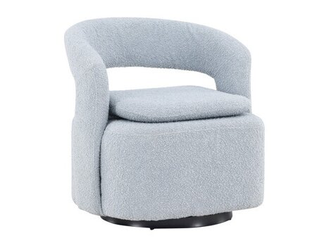 Fotel Dallas 3170 (Világoskék + Fekete)