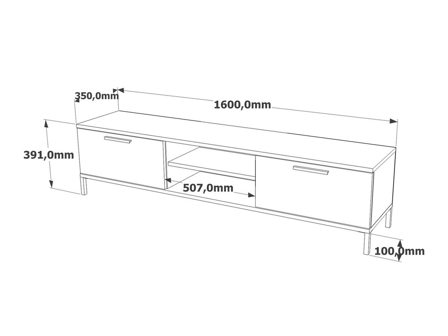 Mueble TV Kailua 835