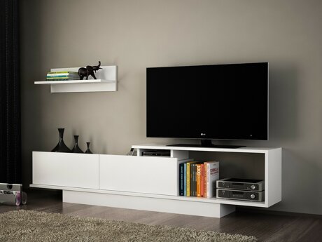 TV-állvány Kailua 849 (Fehér)