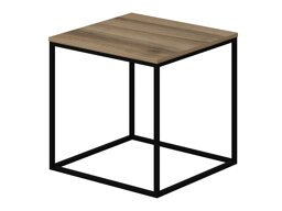 Măsuță laterală Kailua 1307 (Negru + Nuc)