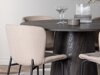 Eetkamerset Dallas 4257 (Beige + Zwart)