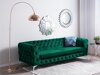 Chesterfield diivan Berwyn 185 (Roheline)