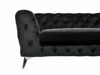 Chesterfield диван Berwyn 185 (Черен)