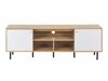 TV stol Berwyn 490 (Svijetlo drvo + Bijela)