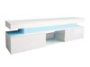 TV-meubel Monfero (Wit + Glanzend wit)