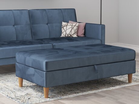 Kárpitozott pad Denton 1180 (Kék)