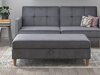 Kárpitozott pad Denton 1180 (Szürke)
