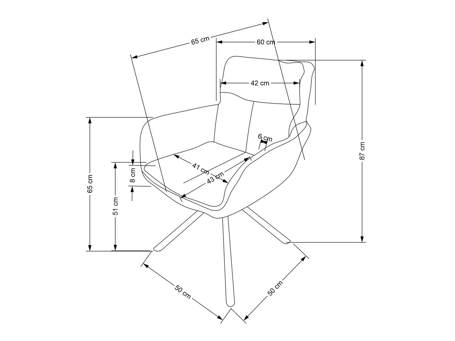 Stol Houston 1564 (Beige)