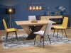 Tafel Houston 2091 (Wotan eik + Zwart)