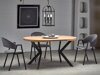 Scaun Houston 1348 (Gri + Negru)